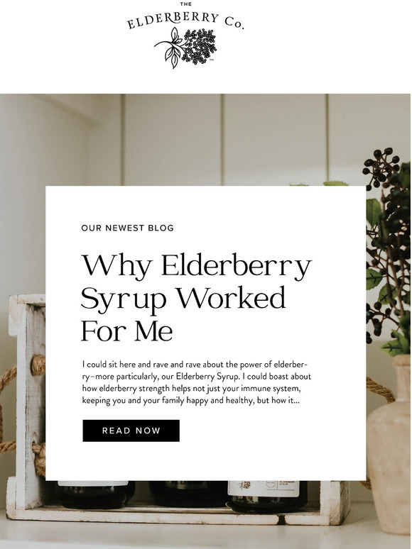The Elderberry Co. Why Elderberry Syrup Worked For Me Milled