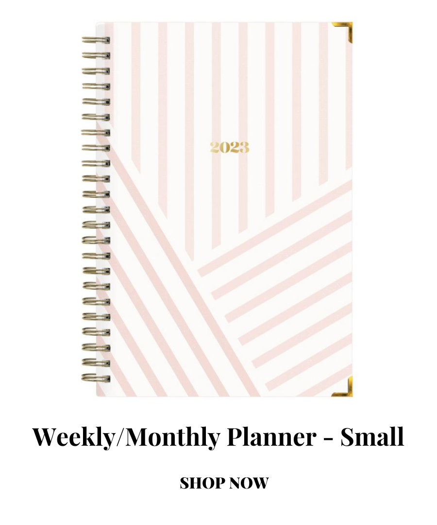 weekly/monthlly planner-small