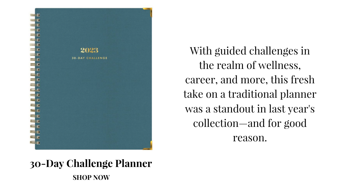 30 day challenge planner 