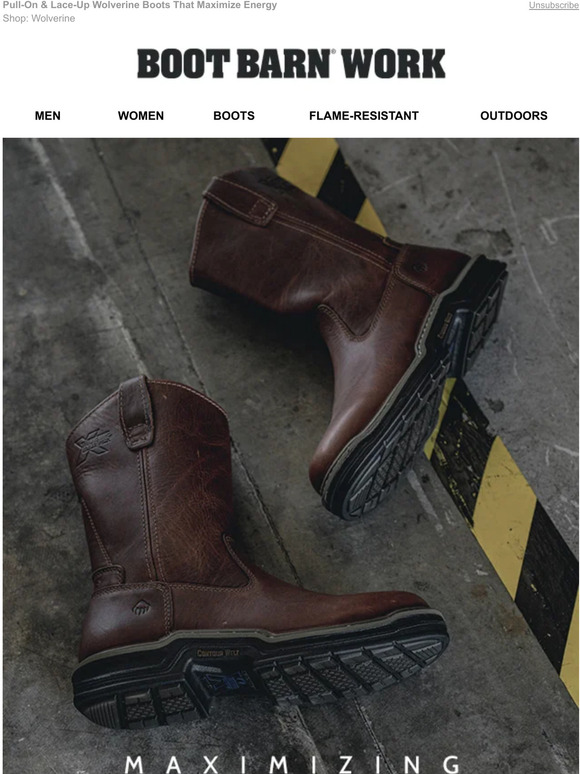 Wolverine DuraShocks Boots Milled
