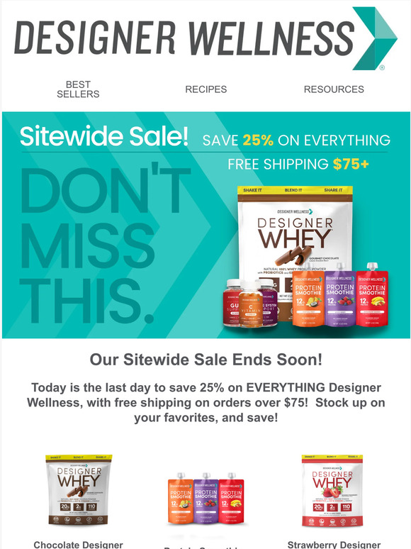 😮 25% OFF ENDS TONIGHT!