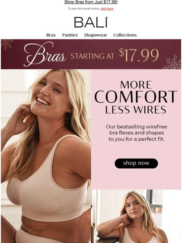 Bali Bras Who Needs Prime Day? Milled