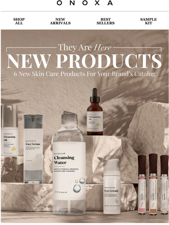 🎉 6 New Products, New NATURAL Ingredient, New Sales For Your Brand!