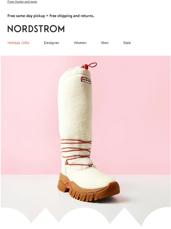Nordstrom Allweather boots in your size Milled