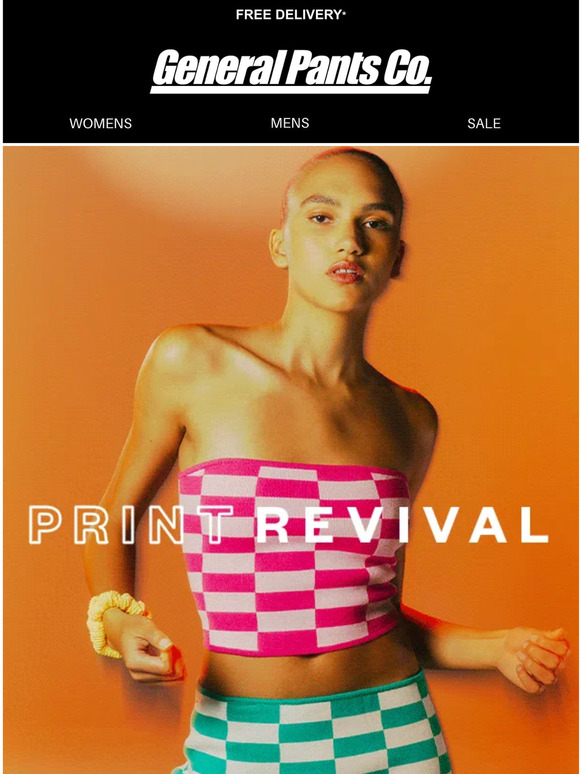 General Pants The prints you need to know. Milled