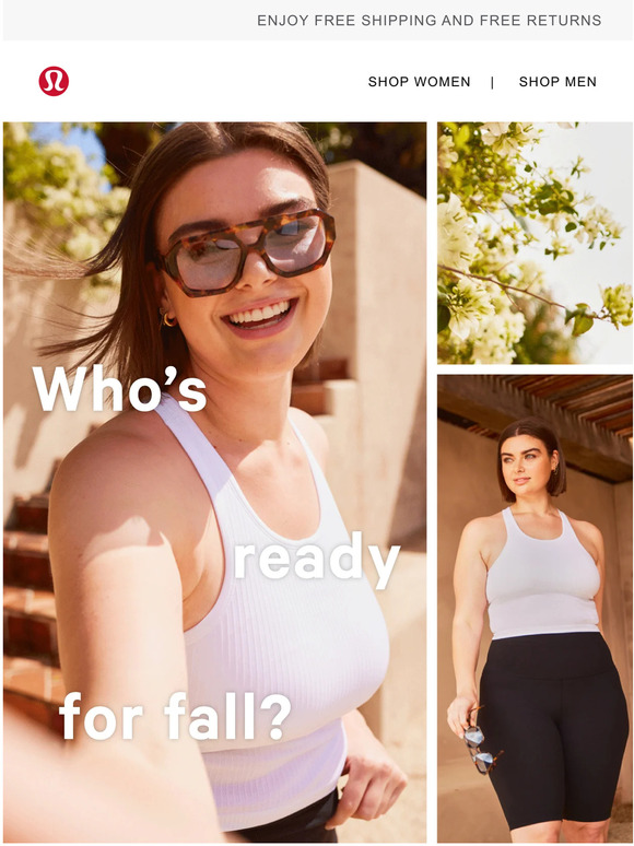 lululemon New seasonal staples are here. Milled