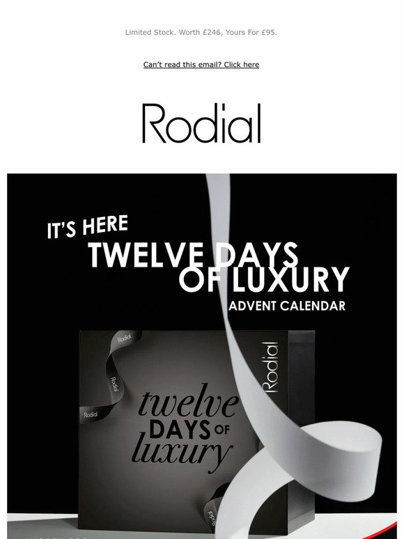 , Advent Calendar 12 Day of Luxury Is Here...