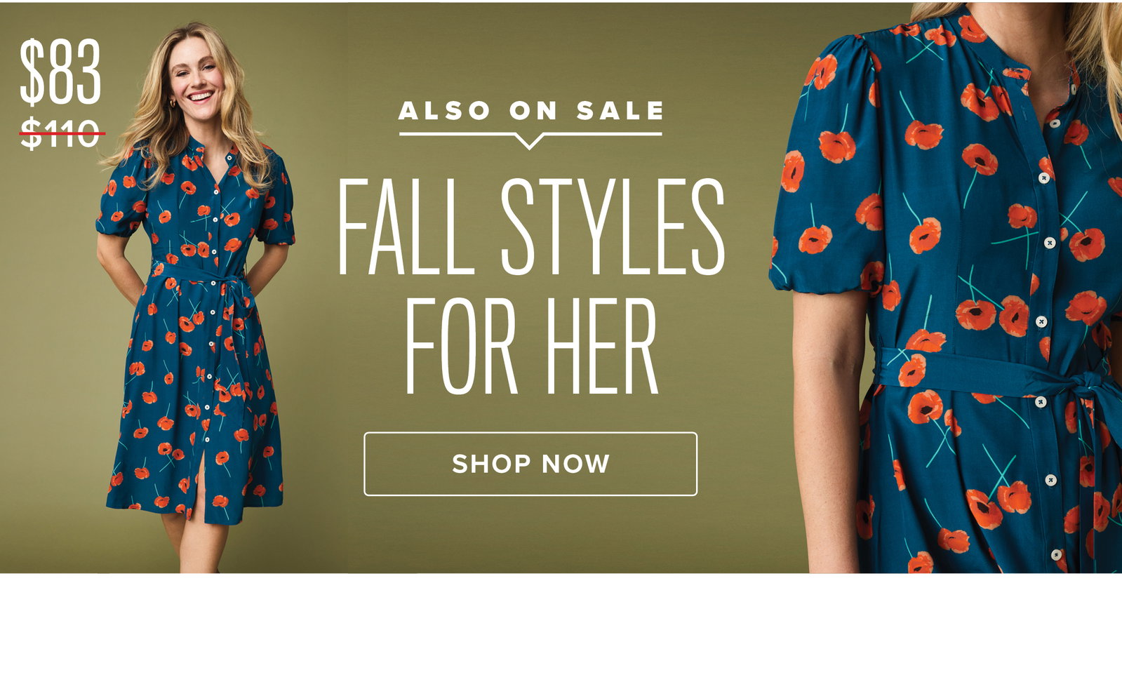 Shop Fall Styles For Her Starting at $59