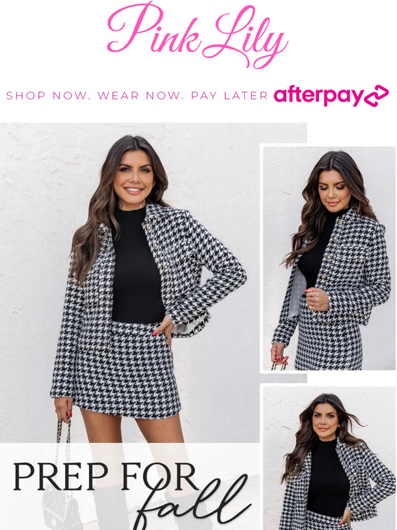 The Pink Lily Boutique put some prep in your step Milled