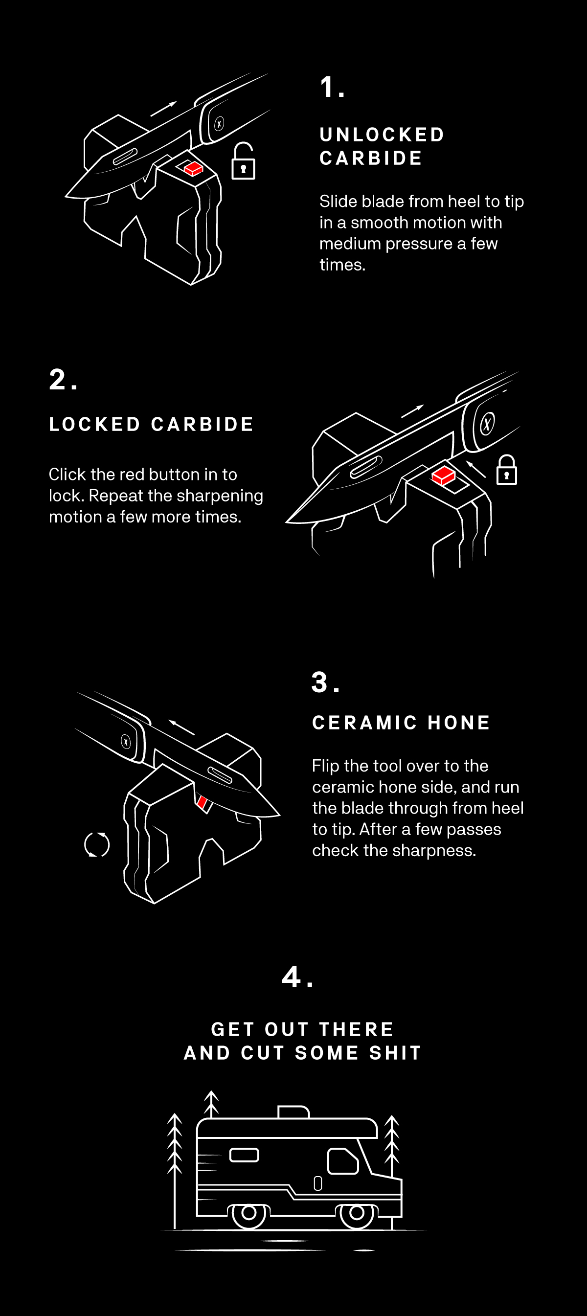 The James Brand 🔪 How to sharpen your pocket knife, the easy way. Milled