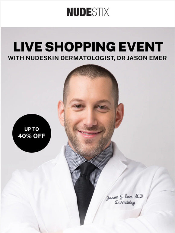 nudestix: Leading Dermatologist, Dr Jason Emer, on Simple. Nude.Skin 🛍️ | Milled