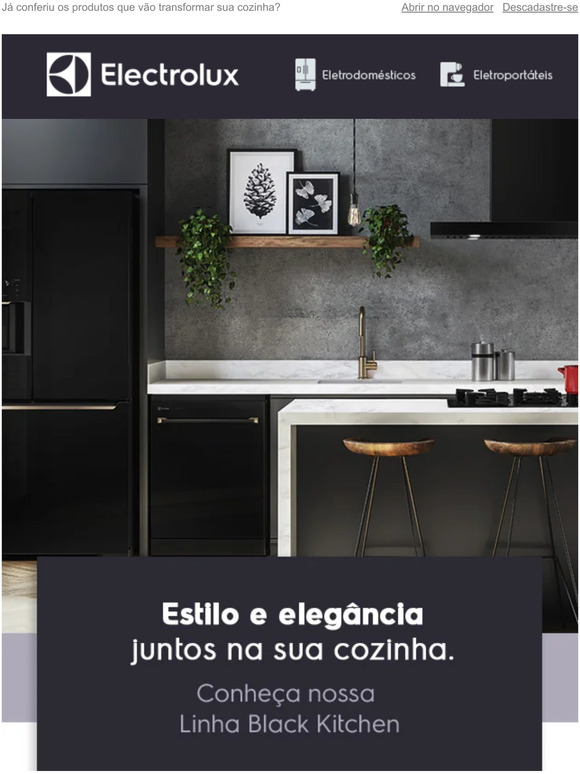 Electrolux Sua Cozinha Com O Seu Estilo Milled