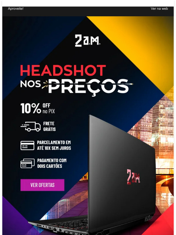 Demos um HEADSHOT nos preços