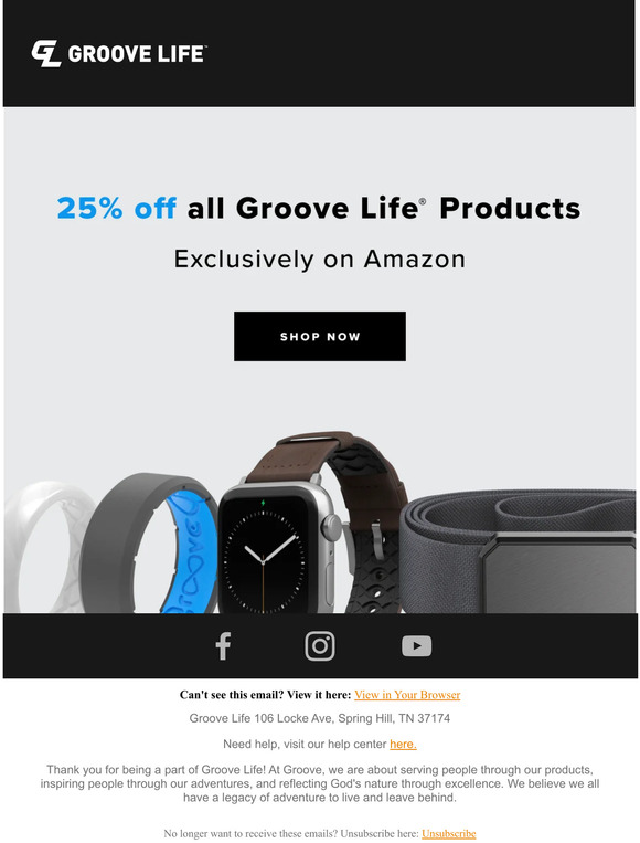 groove life spring hill tn 37174