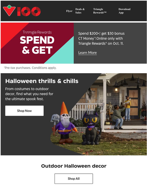Canadian Tire Halloween is here 🎃 Milled