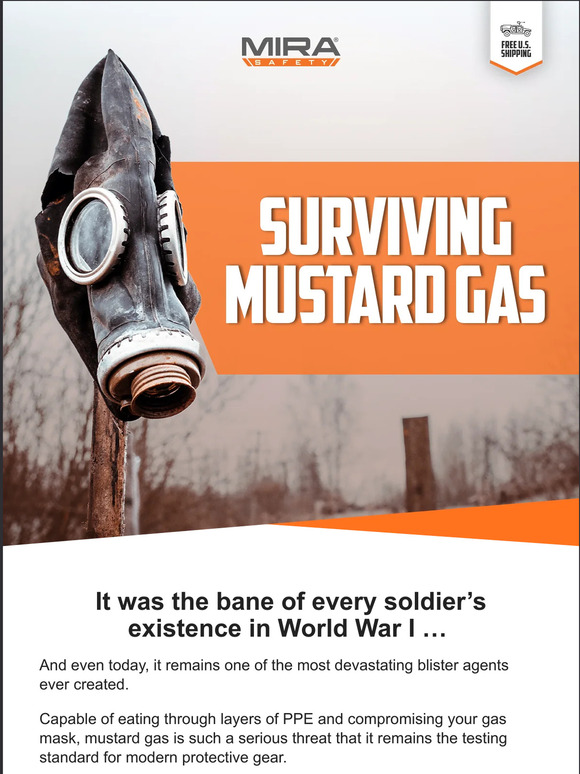 MIRA Safety Your 2022 Mustard Gas Gear Guide 😷 Milled