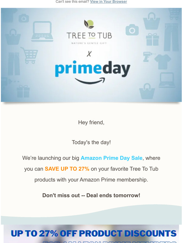 📣 Amazon Prime Day is here!