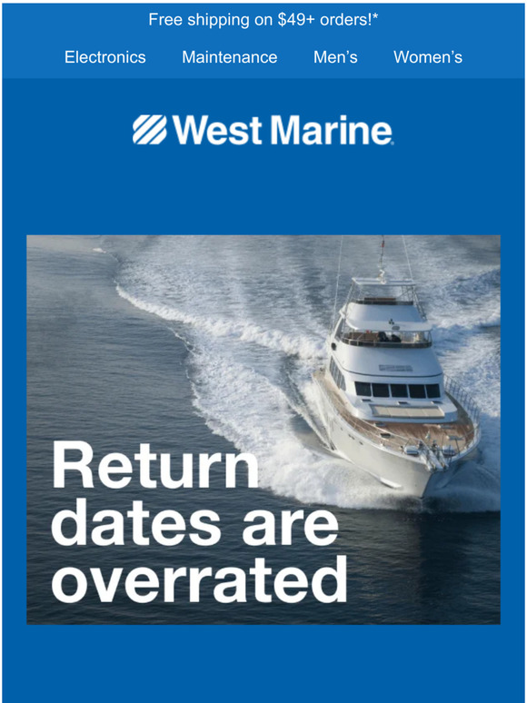 West Marine Everything you need to gear up for fall cruising. Milled