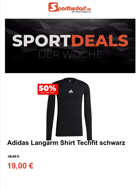 ❤️ bis 50% auf ADIDAS Techfit Underwear