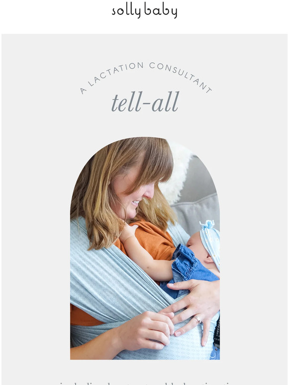 Solly Baby 7 tips to avoid a painful latch Milled