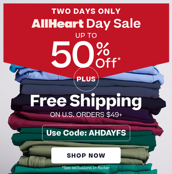AllHeart DAY! Up to 50 off Milled