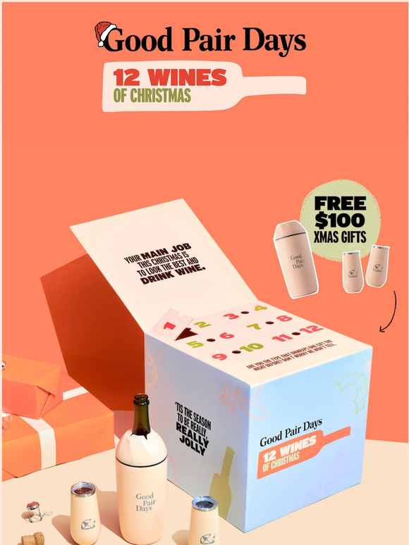 Good Pair Days Public Released Wine Advent Calendars For Christmas 🎁