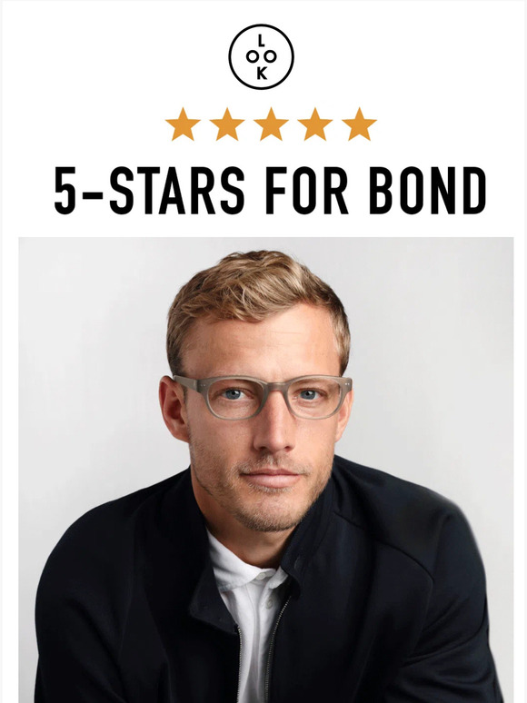 LOOK OPTIC Our Best Reviewed Frame BOND 🤩 Milled