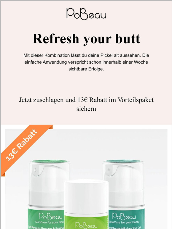 Vorteilspaket zum kleinen Preis sichern 🍑