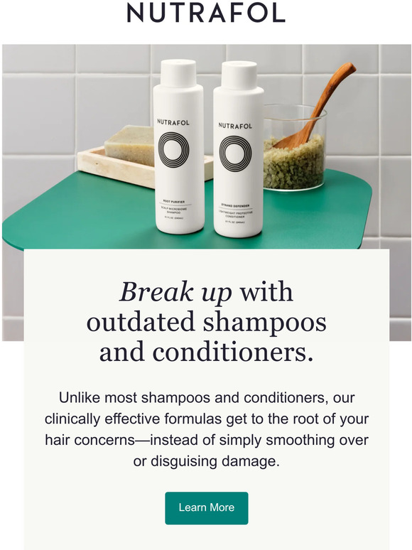 Nutrafol Want visibly stronger, healthier hair? Milled