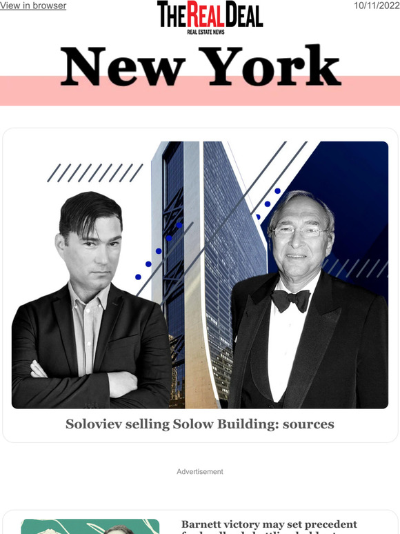 The Real Deal Solow Building sale, the precedent & more Milled