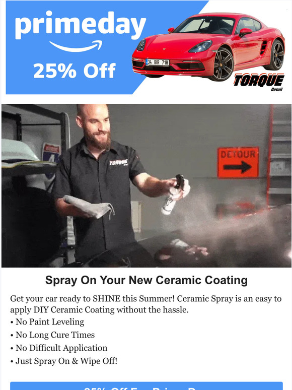 Torque Detail 25 Off Your New Ceramic Coating Milled