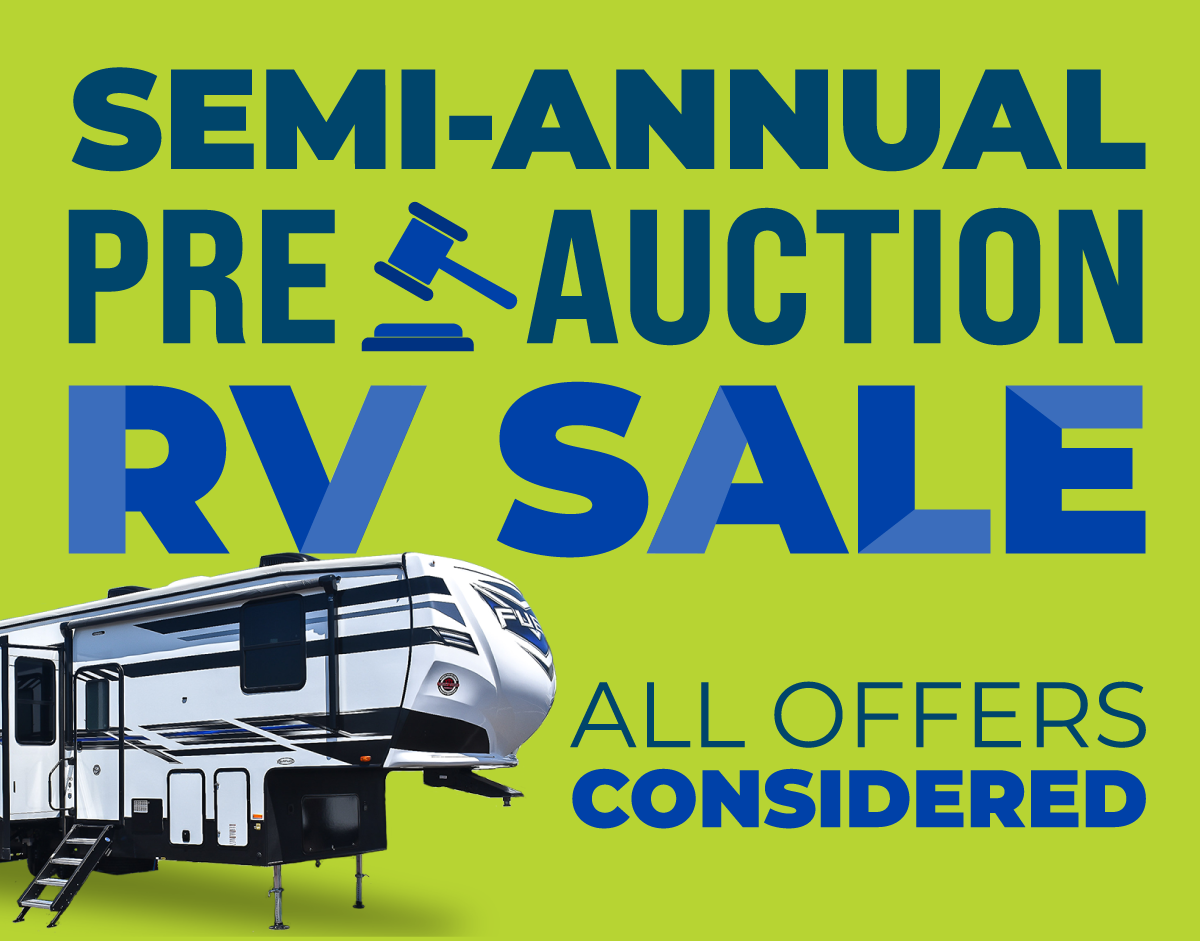 Camping World The PreAuction RV Sale STARTS TOMORROW! Milled