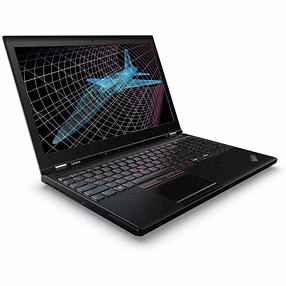 Refurbished LENOVO THINKPAD P50 Notebook PC - 15.6" Display - Intel i7-6820HQ Core i7 2.7GHz CPU - 256GB SSD - 8GB RAM - B Grade - Windows 10 Home Installed