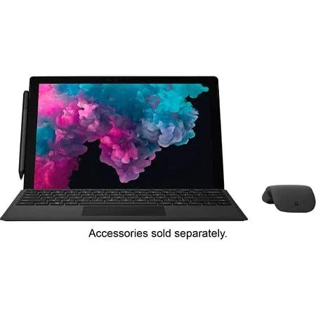 Refurbished MICROSOFT CORP. SURFACE PRO 6 1796 Tablet PC PC - 12.3" Display - Intel i5-8350U Core i5 1.7GHz CPU - 256GB SSD - 8GB RAM - B Grade - Windows 10 Pro Installed