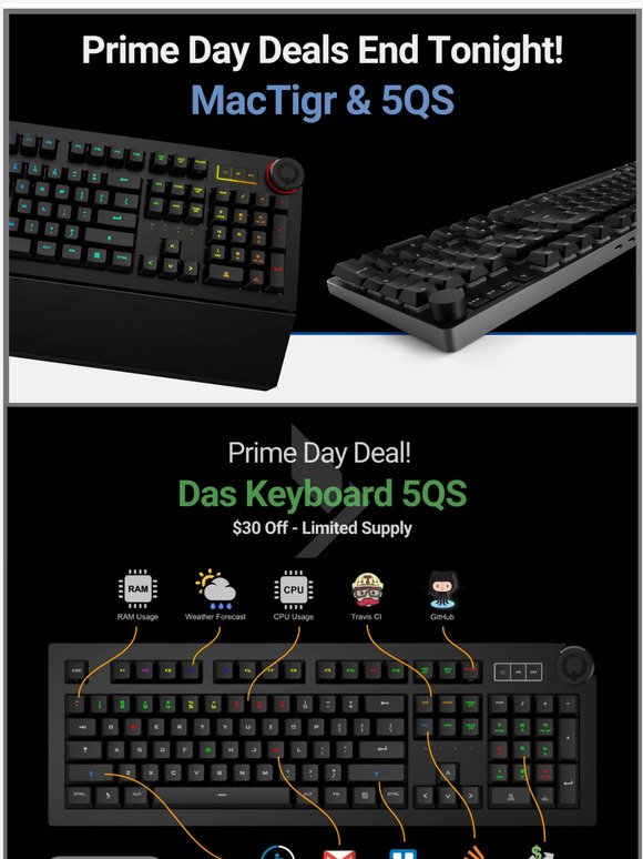Less than 12 Hours to Get Huge Prime Day Deals!