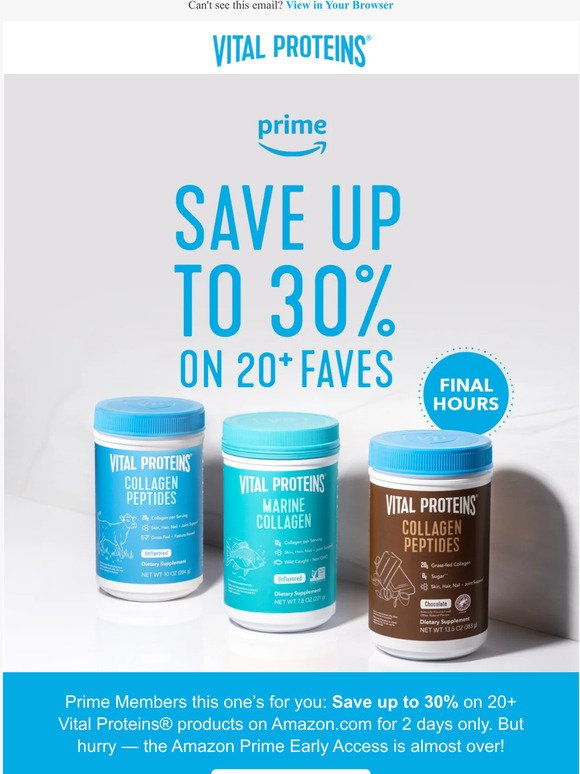 Up To 30% Off Amazon Prime Deals Ends Today!