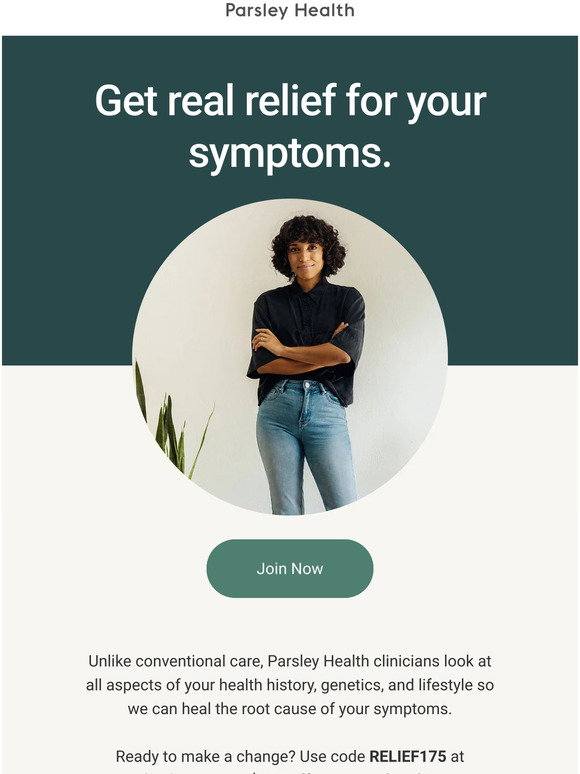 Parsley Health Reverse Your Symptoms By Finding The Root Cause Milled Parsley health reverse your symptoms by finding the root cause milled