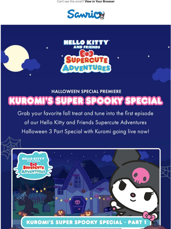 🎃 WATCH NOW: Kuromi's Spooky Surprise 🎃