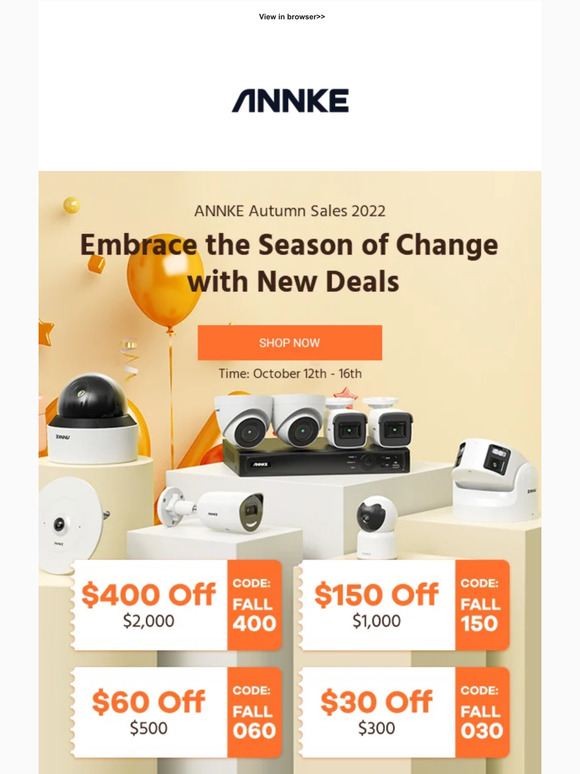 ANNKE Autumn Sales 2022