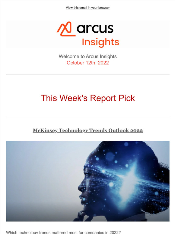 Arcus McKinsey Technology Trends Outlook 2022 Milled