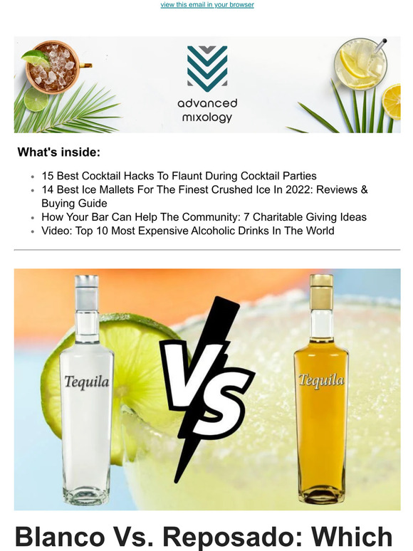 Advanced Mixology Blanco Vs. Reposado Which Tequila Makes A Better