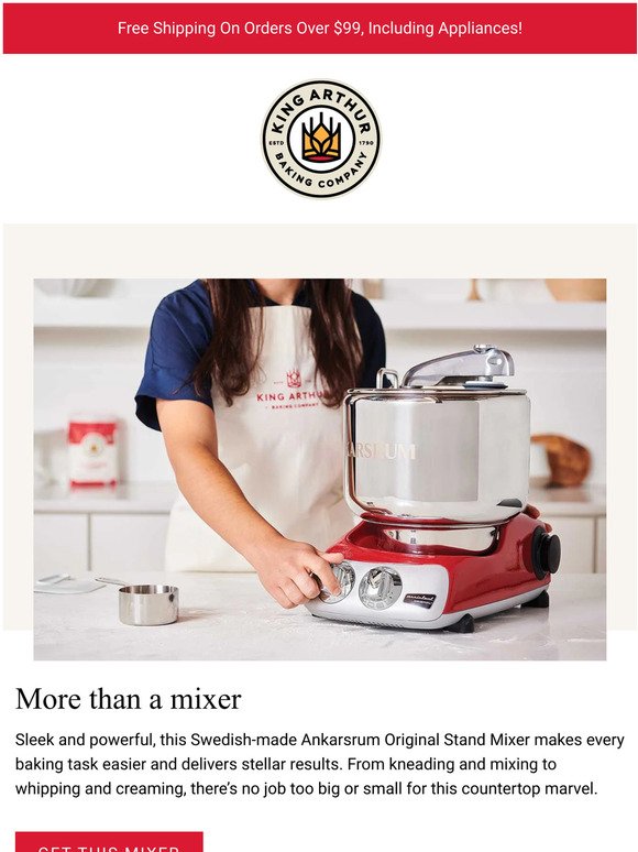 GE Profile Stand Mixer - King Arthur Baking Company