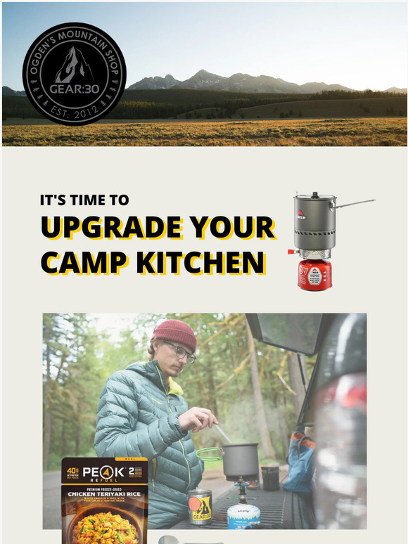 Camp Kitchen Sale ☕