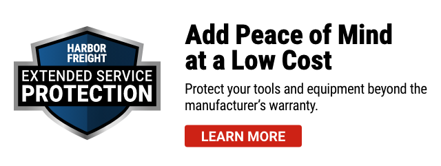HFT Extended Service Protection - Add Peace of Mind at a Low Cost