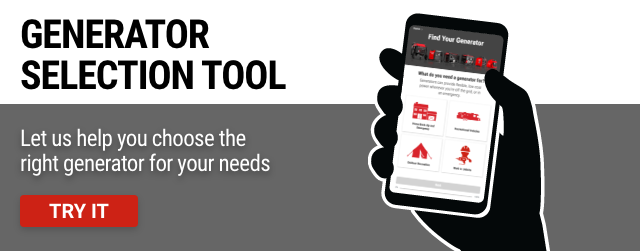 PORTABLE GENERATOR SELECTION TOOL