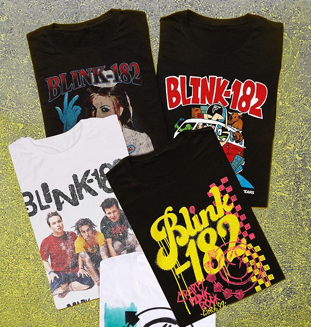 Hot Topic: New Blink-182 tees for the next rock show! 👕🎸 | Milled