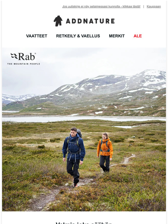 Rabin takeilla kohtaat kaikki sääennusteet
