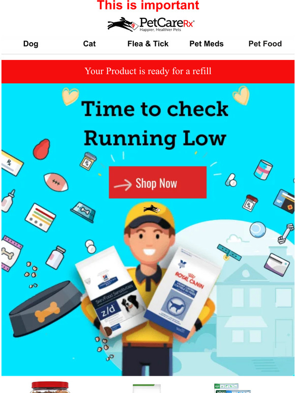 Pet Plus Don't wait, order now! Running Low and Ready for a Refill