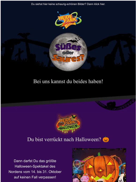 Noch ist es nicht zu spät: Entdecke jetzt, was... 🎃