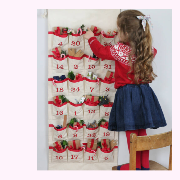 Luxury Personalised Fabric Advent Calendar